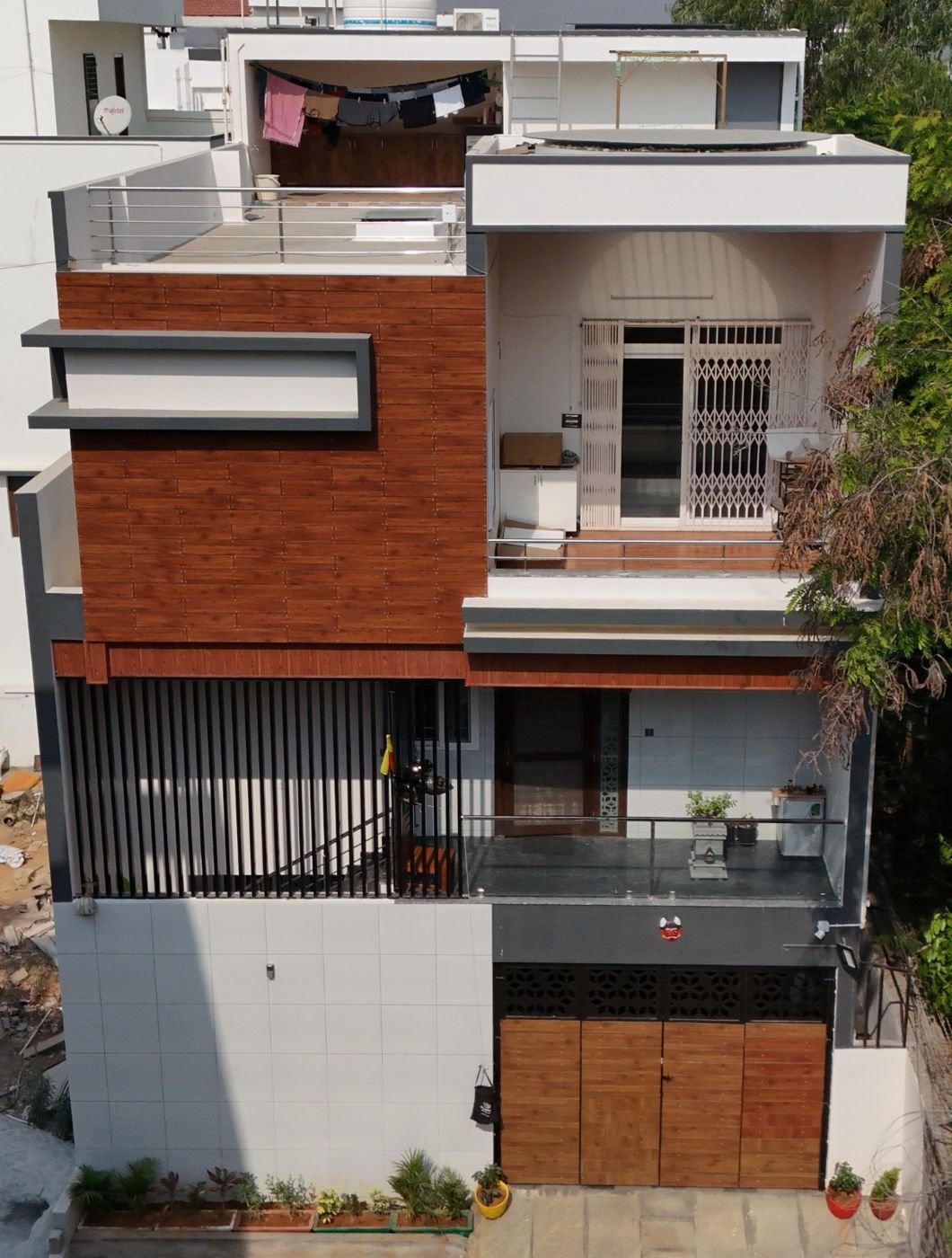 Completed Courtyard Home